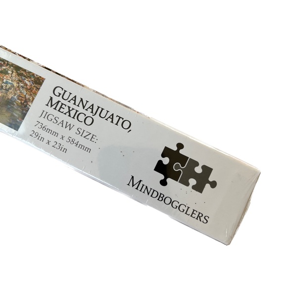 Guanajuato Mexico Jigsaw Puzzle by Mindbogglers 1000 Pieces  NEW Sealed 29 x 23" - Picture 3 of 5